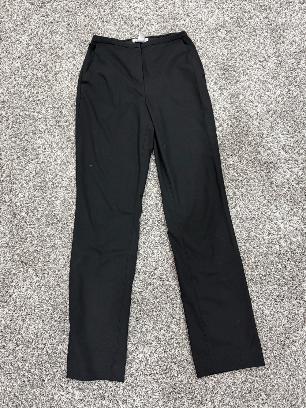 H&M Black Straight-Leg Women's Dress Pants